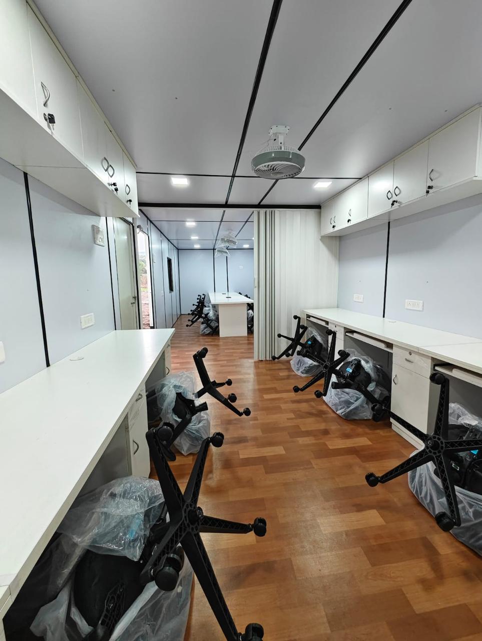 Office Container Inside